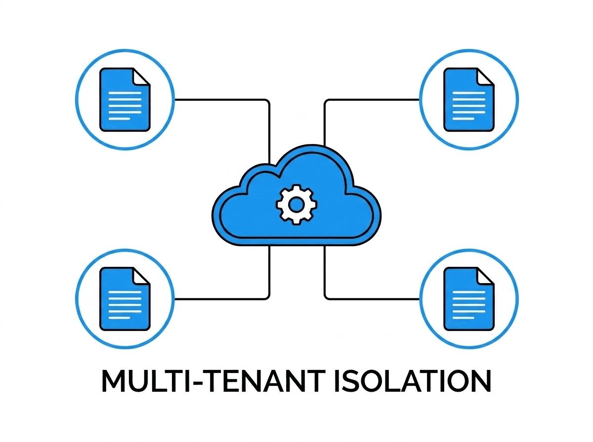 Multi-tenant backend data isolation screenshot